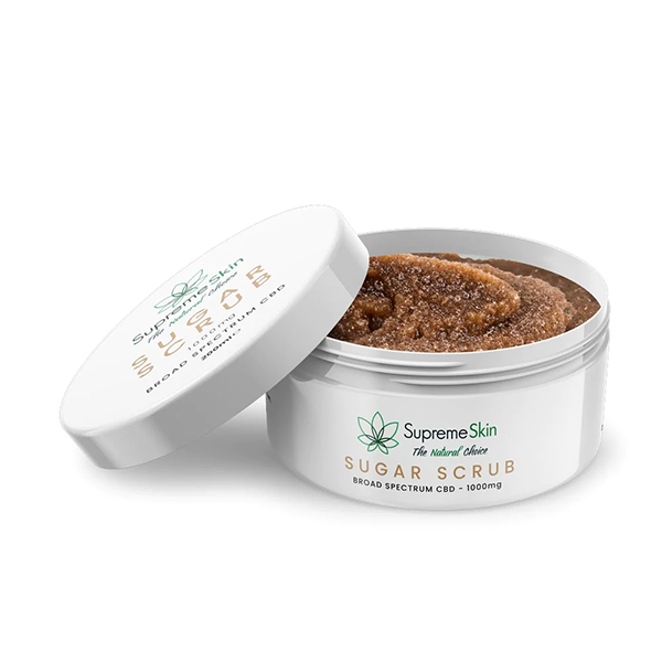 Supreme CBD 1000mg Sugar Scrub - 200ml - www.justgovape.co.uk