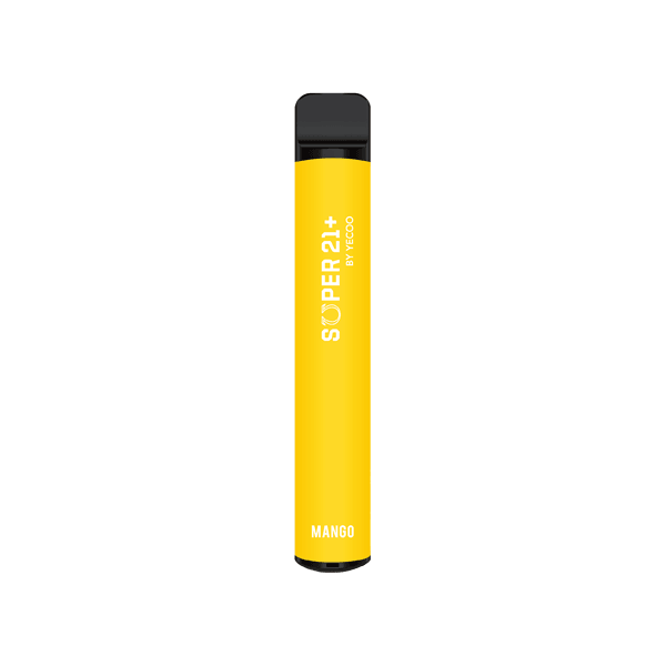 20mg Super21+ By Yecoo Disposable Vape Device 600 Puffs - www.justgovape.co.uk