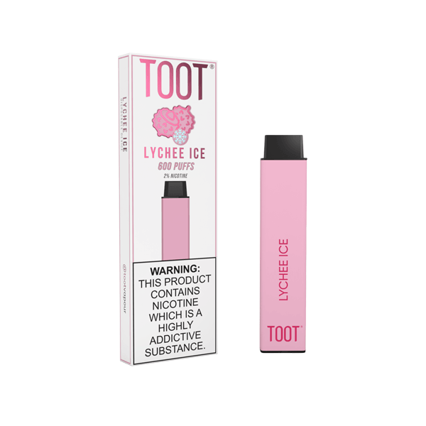 20mg TOOT Bar Disposable Vape Device 600 Puffs - www.justgovape.co.uk