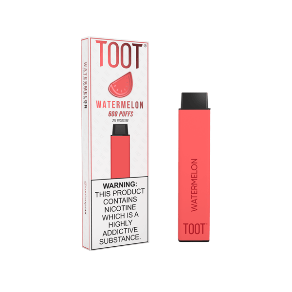 20mg TOOT Bar Disposable Vape Device 600 Puffs - www.justgovape.co.uk