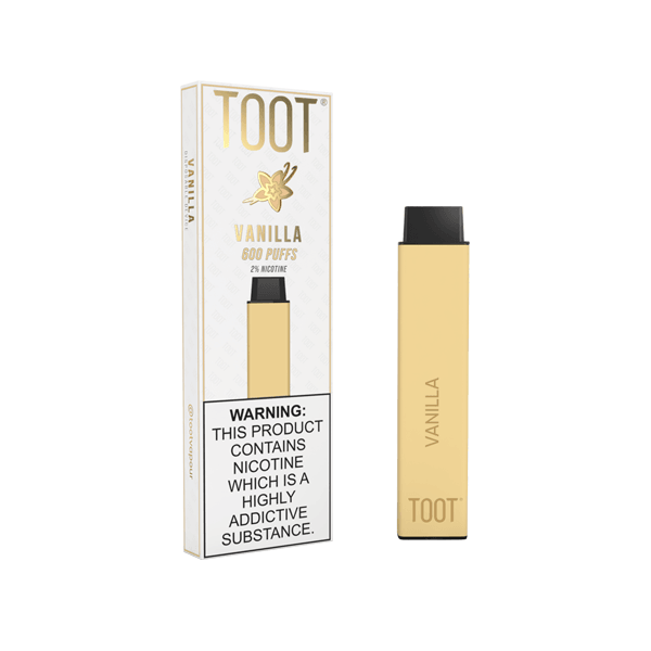 20mg TOOT Bar Disposable Vape Device 600 Puffs - www.justgovape.co.uk