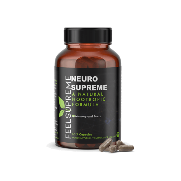 Feel Supreme Neuro Supreme Nootropic Capsules - 60 Caps - www.justgovape.co.uk