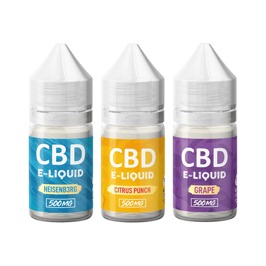 CBD Embrace 500mg CBD E-Liquid - 30ml - www.justgovape.co.uk