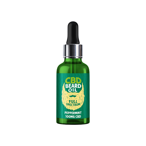 CBD Embrace 100mg Full Spectrum CBD Peppermint Beard Oil - 30ml - www.justgovape.co.uk