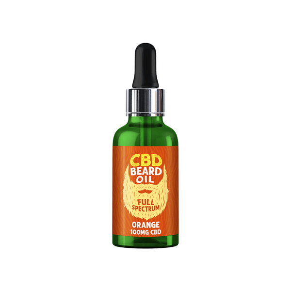 CBD Embrace 100mg Full Spectrum CBD Orange Beard Oil - 30ml - www.justgovape.co.uk