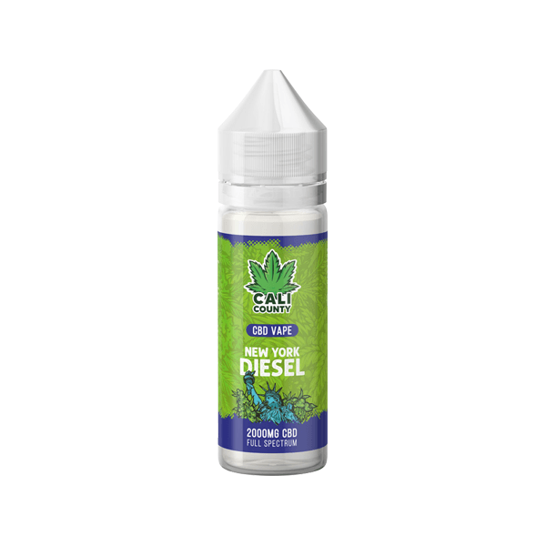 Cali County 2000mg Full Spectrum CBD E-liquid 50ml (60PG/40VG) - www.justgovape.co.uk