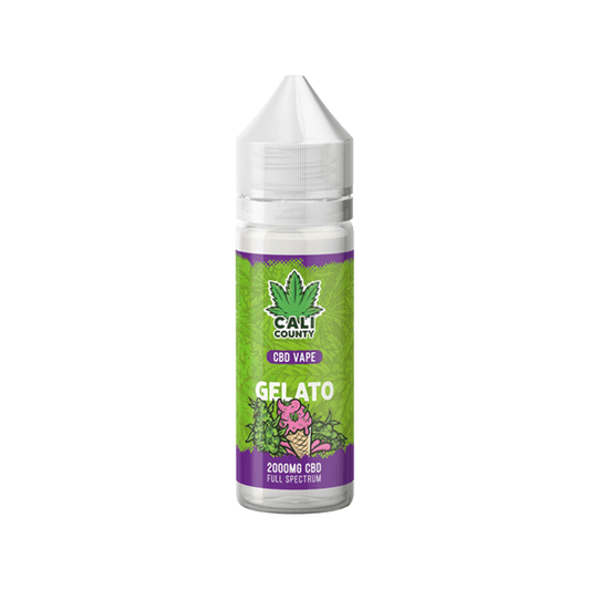 Cali County 2000mg Full Spectrum CBD E-liquid 50ml (60PG/40VG) - www.justgovape.co.uk