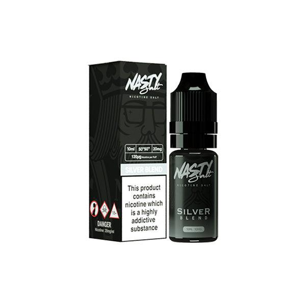 10mg Nasty Salts 10ml Nic Salts (50VG/50PG) - www.justgovape.co.uk