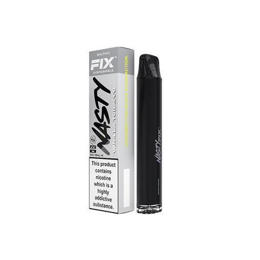 10mg Nasty Air Fix Disposable Vaping Device 675 Puffs - www.justgovape.co.uk