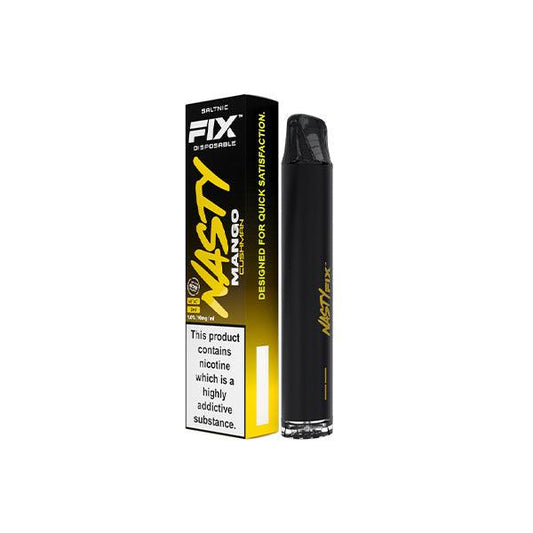 10mg Nasty Air Fix Disposable Vaping Device 675 Puffs - www.justgovape.co.uk