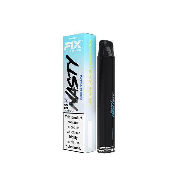 20mg Nasty Air Fix Disposable Vaping Device 675 Puffs - www.justgovape.co.uk