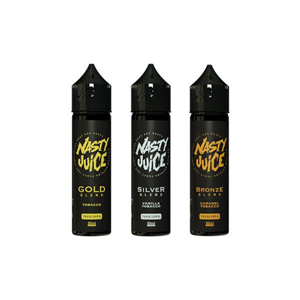 Tobacco By Nasty Juice 50ml Shortfill 0mg (70VG/30PG) - www.justgovape.co.uk