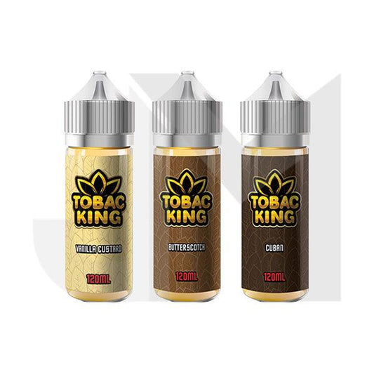 Tobac King By Drip More 100ml Shortfill 0mg (70VG/30PG) - www.justgovape.co.uk