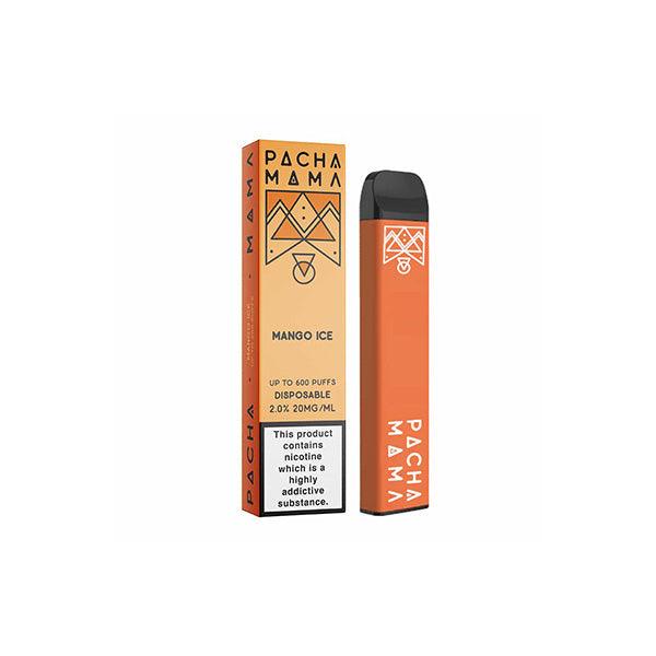 20mg Pacha Mama Disposable Vaping Device 600 Puffs - www.justgovape.co.uk