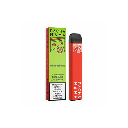 20mg Pacha Mama Disposable Vaping Device 600 Puffs - www.justgovape.co.uk