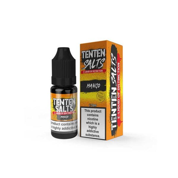 10mg TenTen 10ml Nic Salts (50VG/50PG) - www.justgovape.co.uk