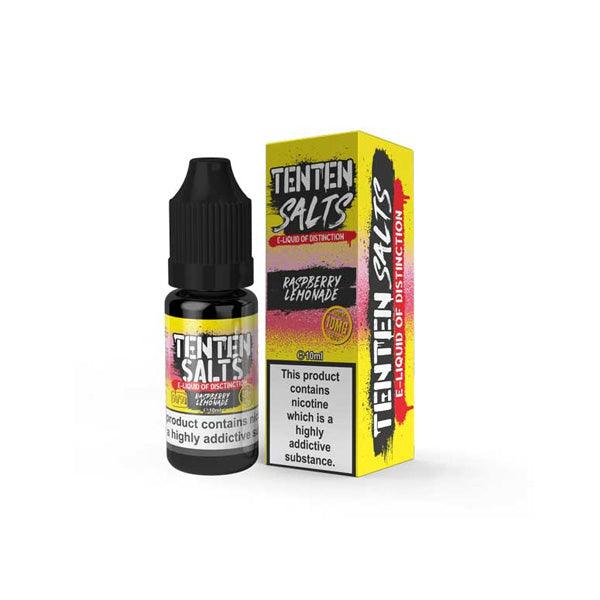 10mg TenTen 10ml Nic Salts (50VG/50PG) - www.justgovape.co.uk