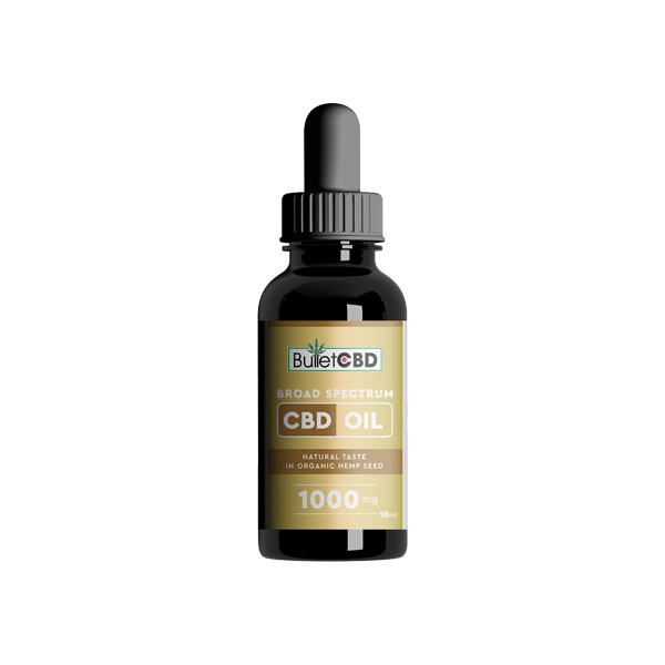 Bullet CBD 1000mg Broad Spectrum CBD Oil - 10ml - www.justgovape.co.uk