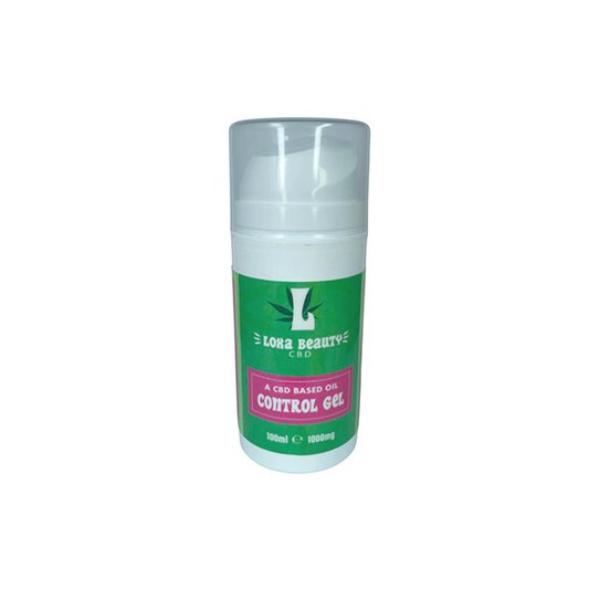 Loxa Beauty 1000mg CBD Control Gel - 100ml - www.justgovape.co.uk