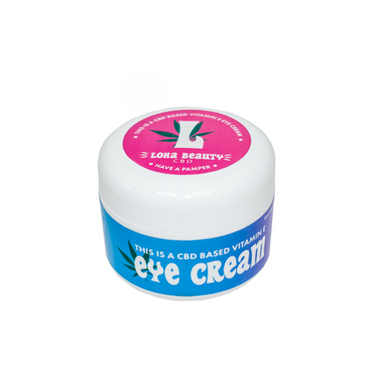 Loxa Beauty 1000mg  CBD Vitamin E Eye Cream - 100ml - www.justgovape.co.uk