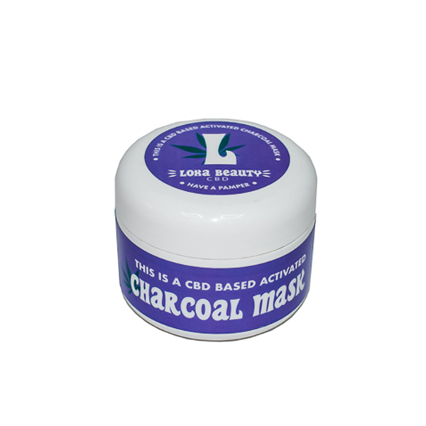 Loxa Beauty CBD 1000mg Activated Charcoal Mask - 100ml - www.justgovape.co.uk