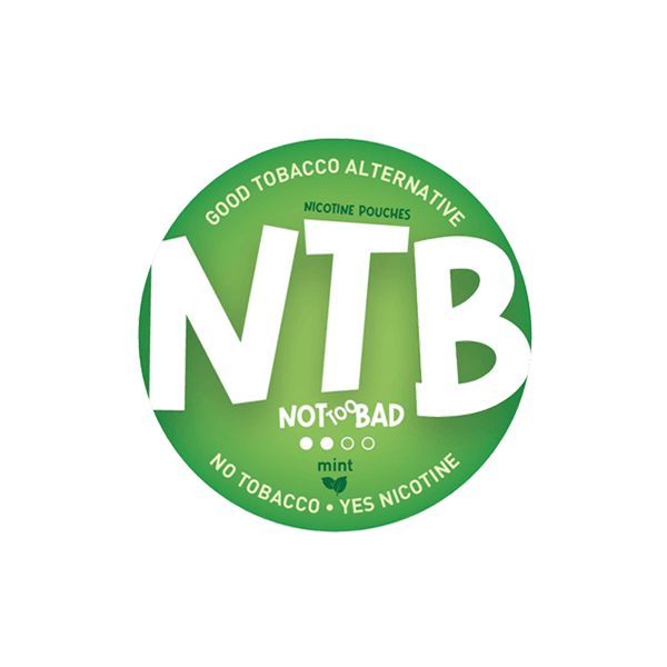 NTB 6mg Mint Nicotine Pouches - www.justgovape.co.uk