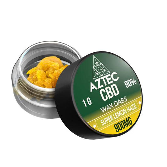 Aztec CBD 900mg CBD Wax/Crumble - 1g - www.justgovape.co.uk