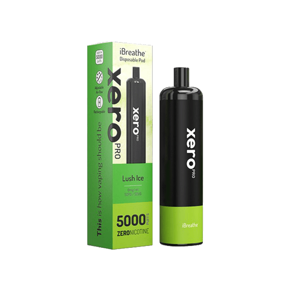 0mg Xero Pro Disposable Vape Pod 5000 Puffs - www.justgovape.co.uk