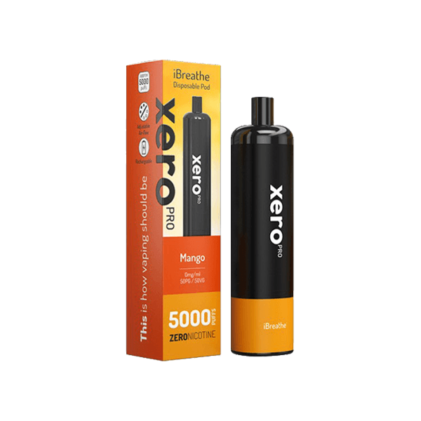 0mg Xero Pro Disposable Vape Pod 5000 Puffs - www.justgovape.co.uk