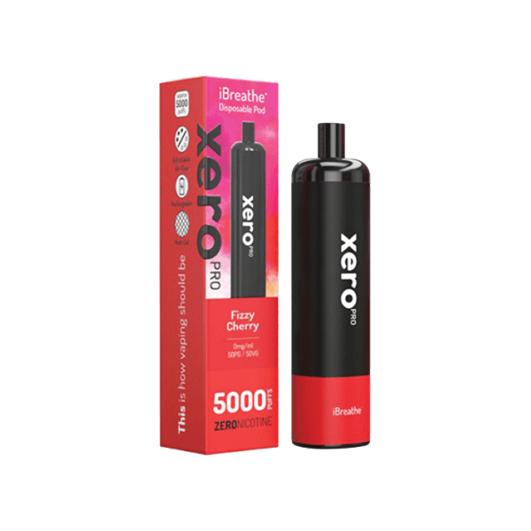 0mg Xero Pro Disposable Vape Pod 5000 Puffs - www.justgovape.co.uk