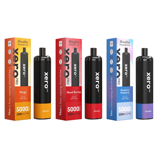 0mg Xero Pro Disposable Vape Pod 5000 Puffs - www.justgovape.co.uk