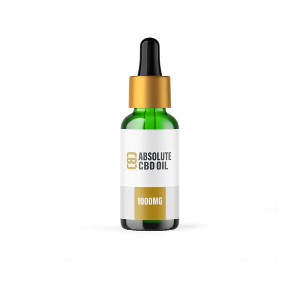 CBD Asylum 1000mg Absolute CBD Oil 20ml (BUY 1 GET 2 FREE) - www.justgovape.co.uk