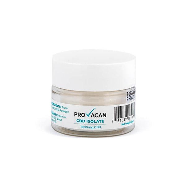 Provacan 1000mg CBD Isolate Powder - 1g - www.justgovape.co.uk