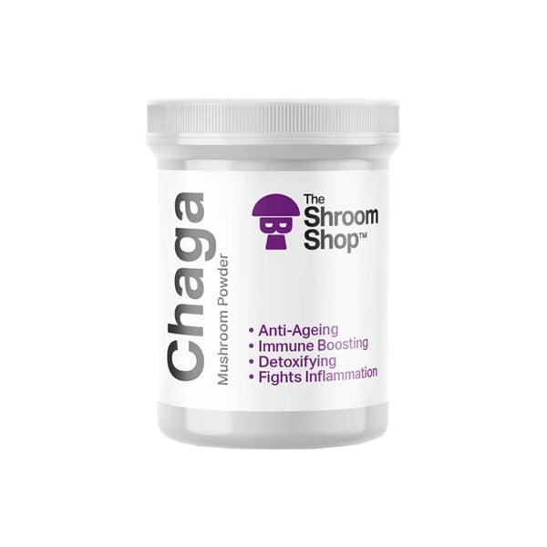 The Shroom Shop Chaga Mushroom 90000mg Powder - www.justgovape.co.uk