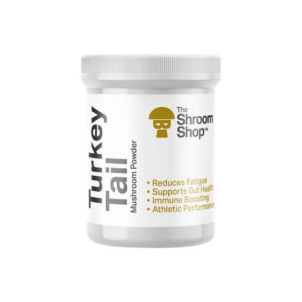 The Shroom Shop Turkey Tail Mushroom 90000mg Powder - www.justgovape.co.uk