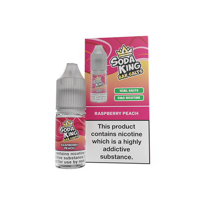 5mg Soda King Bar SALTS Nic Salts 10ml - (50VG/50PG) - www.justgovape.co.uk