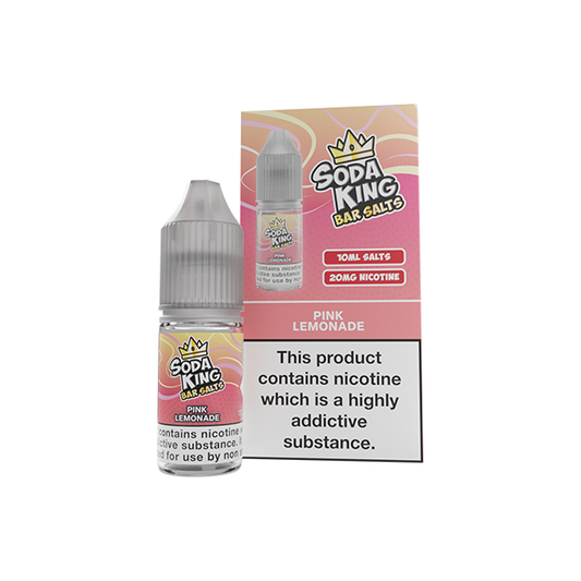 20mg Soda King Bar SALTS Nic Salts 10ml - (50VG/50PG) - www.justgovape.co.uk