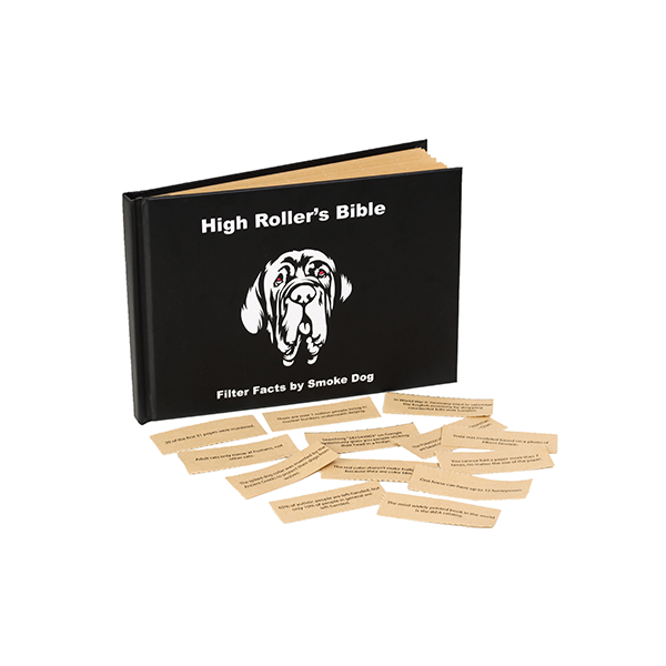 High Roller’s Bible Filter Tip Facts By Smoke Dog - 322 Filter Tips - www.justgovape.co.uk