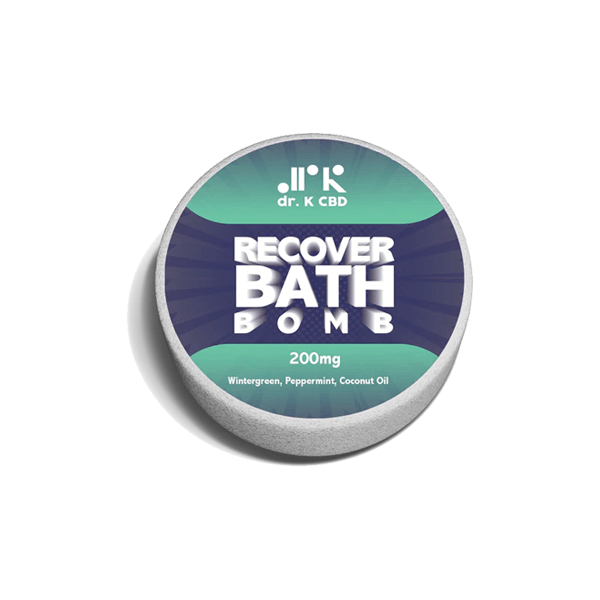 Dr K CBD 200mg CBD Recover Bath Bomb - www.justgovape.co.uk