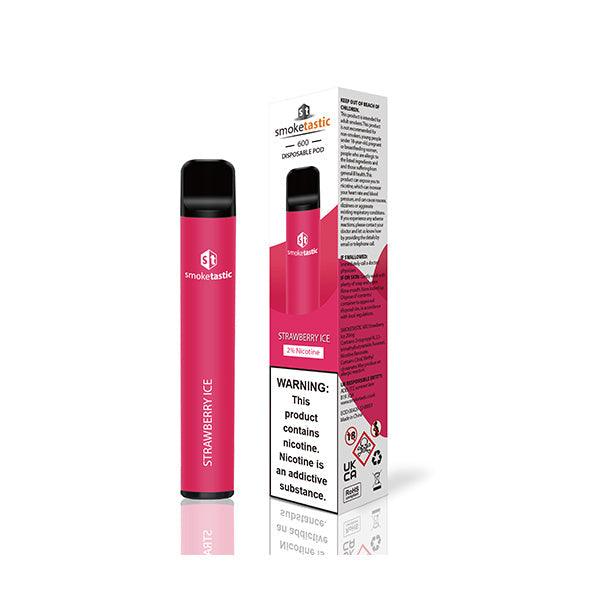 20mg Smoketastic ST600 Bar Disposable Vape Device 600 Puffs - www.justgovape.co.uk