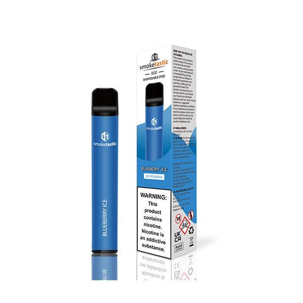 20mg Smoketastic ST600 Bar Disposable Vape Device 600 Puffs - www.justgovape.co.uk