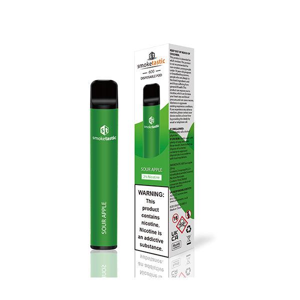 20mg Smoketastic ST600 Bar Disposable Vape Device 600 Puffs - www.justgovape.co.uk