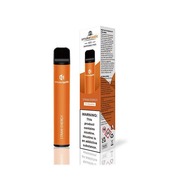 20mg Smoketastic ST600 Bar Disposable Vape Device 600 Puffs - www.justgovape.co.uk