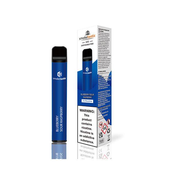 20mg Smoketastic ST600 Bar Disposable Vape Device 600 Puffs - www.justgovape.co.uk