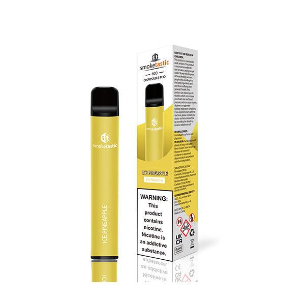 0mg Smoketastic ST600 Bar Disposable Vape Device 600 Puffs - www.justgovape.co.uk