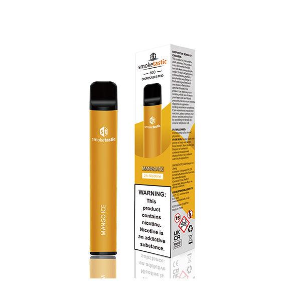 0mg Smoketastic ST600 Bar Disposable Vape Device 600 Puffs - www.justgovape.co.uk