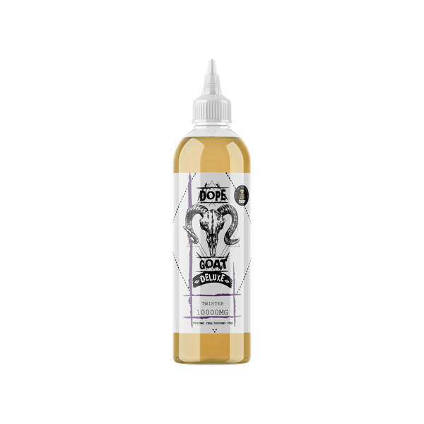 Dope Goat Deluxe 10,000 CBD + CBG E-liquid 250ml (70VG/30PG) - www.justgovape.co.uk