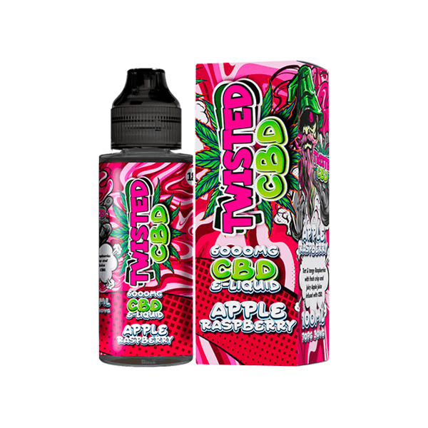 Twisted CBD 6000mg CBD E-liquid 100ml (50VG/50PG) - www.justgovape.co.uk