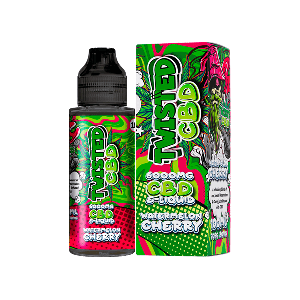 Twisted CBD 6000mg CBD E-liquid 100ml (50VG/50PG) - www.justgovape.co.uk