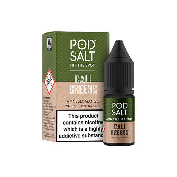 20mg Pod Salt Fusions 10ml Nic Salt (50VG/50PG) - www.justgovape.co.uk